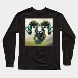 Painted Ram Long Sleeve T-Shirt